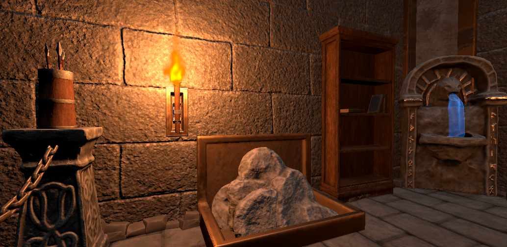 Escenario de Asgard Escape, experiencia VR de First Row Games